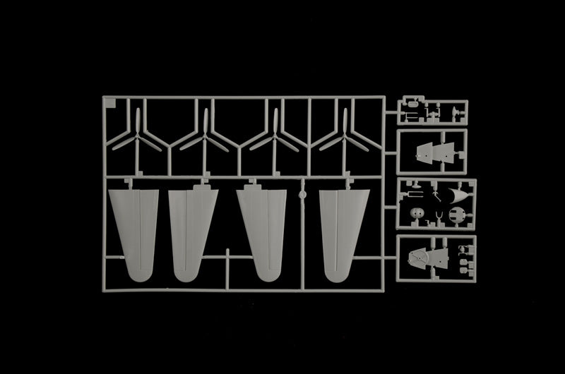 Grapa 3 de la maqueta del bombardero B-17F en escala 1:72 de Italeri referencia 1487