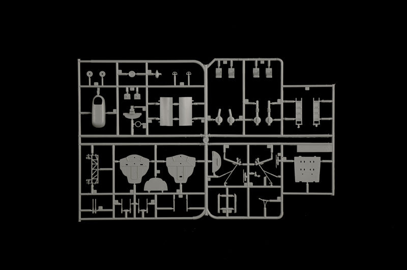 Grapa 5 de la maqueta del bombardero B-17F en escala 1:72 de Italeri referencia 1487