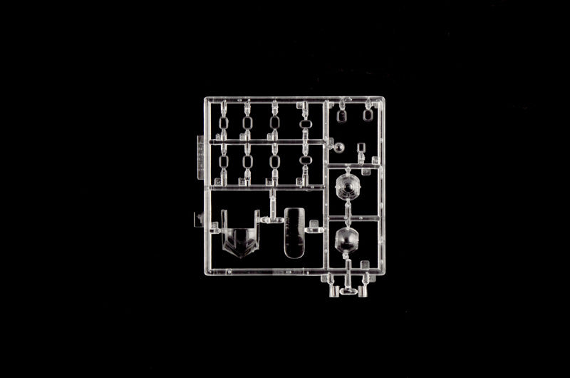 Transparentes 1 de la maqueta del bombardero B-17F en escala 1:72 de Italeri referencia 1487