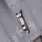 Detalle del gancho de aterrizaje de la maqueta del caza F-35C en escala 1:72 de Tamiya referencia 60794