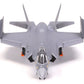 Vista frontal de la maqueta del caza F-35C en escala 1:72 de Tamiya referencia 60794