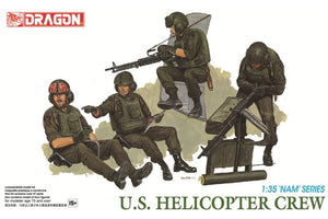 Figuras de tripulación de helicóptero norteamericana en Vietnam en escala 1:35 de Dragon referencia 3311