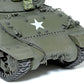 Vista frontal de la maqueta del cazacarros norteamericano M36 en escala 1:35 de Tamiya referencia 35390
