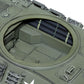 Detalle del interiora de la maqueta del cazacarros norteamericano M36 en escala 1:35 de Tamiya referencia 35390