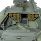Detalle del interior trasero de la torrreta de la maqueta del cazacarros norteamericano M36 en escala 1:35 de Tamiya referencia 35390