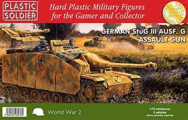 PLASTIC SOLDIER (15mm)Easy Assembly German Stug III F8/G Assault Gun