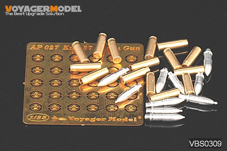 VOYAGER MODEL (1/35) WWII German 75mm KwK 37/StuK 37 Ammunition