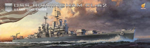 VERY FIRE (1/350) U.S. Navy Light Cruiser USS Birmingham CL-62