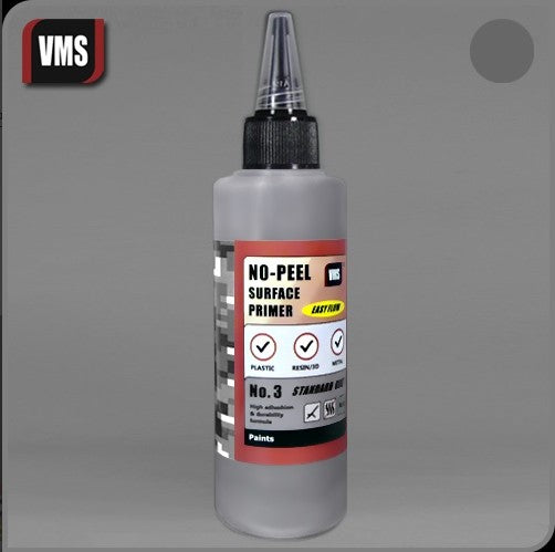 VMS No-Peel Surface Primer Nº.3 Standard Grey (100ml)