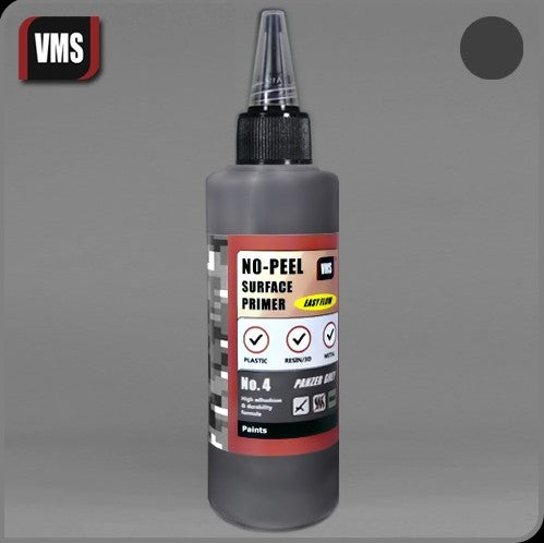 VMS No-Peel Surface Primer Nº.4 Panzer Grey (100ml)