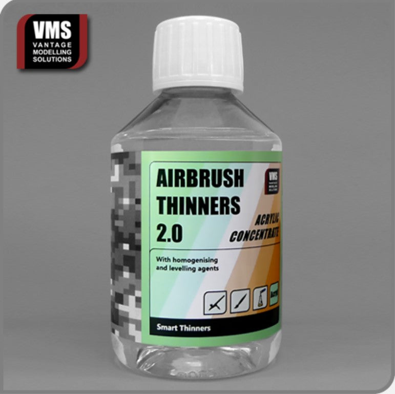 VMS Airbrush Thinners 2.0 Acrylic Concentrated 200ml