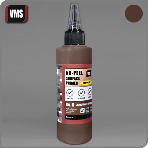 Bote de 100ml de imprimador VMS color Mahgany referencia Pr.06