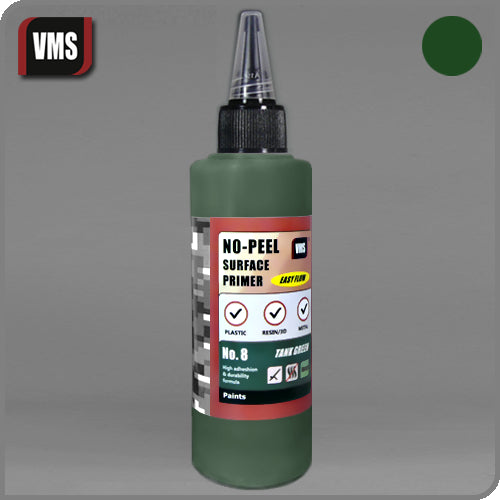 Bote de 100ml de imprimador VMS color Tank Green referencia Pr.08