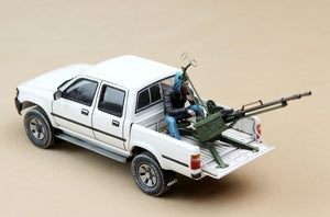 MENG (1/35) Pick Up with ZPU-1