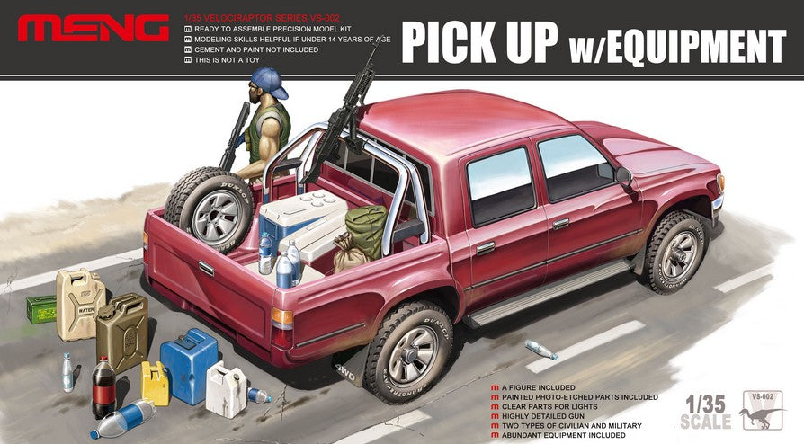 MENG (1/35) Pick Up w/equipment