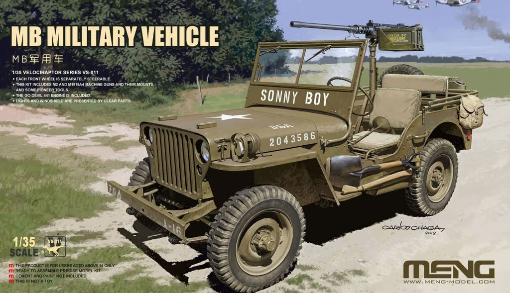 MENG (1/35) MB military vehicle