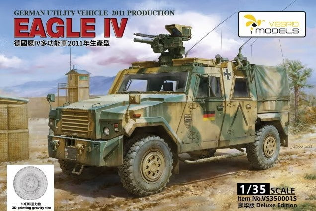 VESPID MODEL (1/35) German Utility Vehicle 2011 Production Eagle IV (Deluxe Edition)