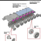 VESPID MODEL (1/72) Leopard 2A7 German Main Battle Tank