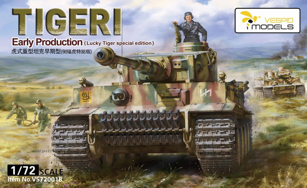 VESPID MODEL (1/72)Tiger I Early Production
