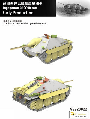VESPID MODEL (1/72) Jagdpanzer 38(t) Hetzer Early Production