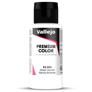Bote de 60ml de barniz brillante premium de Vallejo referencia 62064