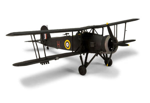 Fairey Swordfish MK.I en 1:72 Airfix A04053B vista frontal derecha
