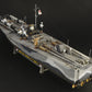 Vista trasera de la maqueta de la lancha torpedera britanica Vosper 74 en escala 1:35 de Italeri referencia 5624