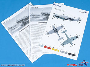 WINGSY KITS (1/48) Messerschmitt Bf 109 E-1 and E-3 Legion Condor