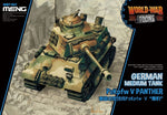 Tanque huevo del Panther alemán, maqueta para empezar de fácil montaje de Meng referencia WWT-007