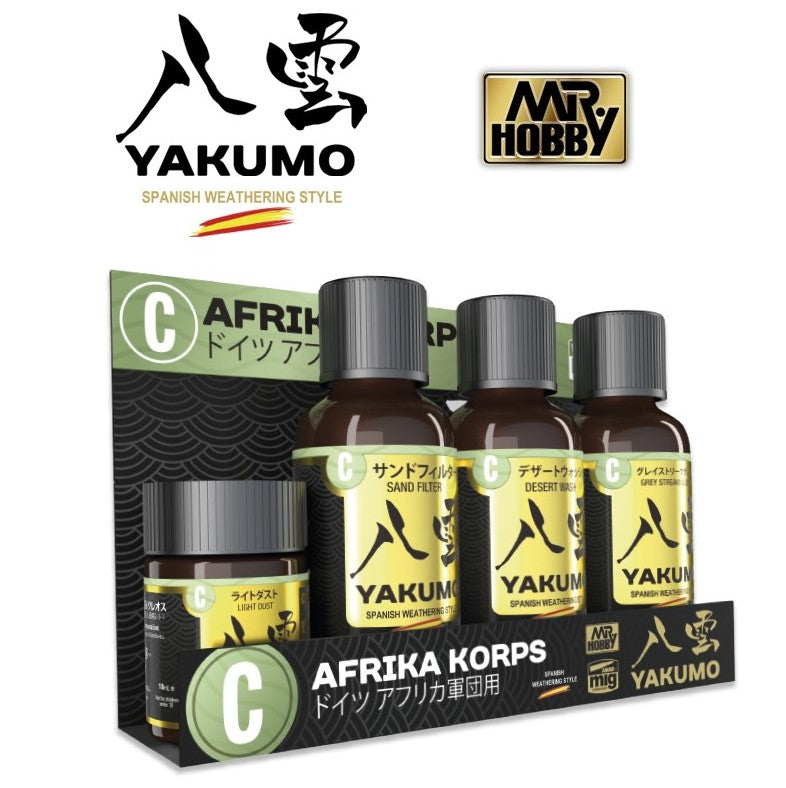 MR. HOBBY - YAKUMO Set WWII Afrika Korps