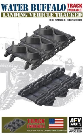 Maqueta de la cadena funcional para vehículos Water Buffalo en escala 1:35 de AFV Club con referencia AF35226