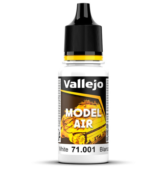 Color blanco 71001 de Vallejo Model Air