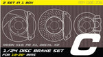 Portada del set de discos de frenos en escala 1:24 de ZoomOn referencia Z016