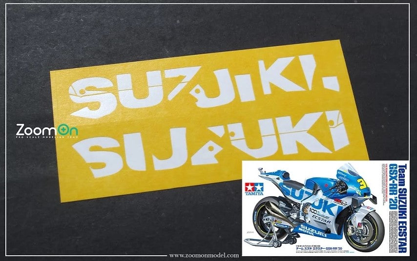 ZOOM ON (1/12) Suzuki GSX-RR ´20 pattern masks