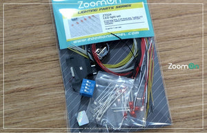 Set de luces para maqueta de coche en escala 124 o 1:25 se incluye el circuito completo con la referencia de ZT-024 de Zoom On