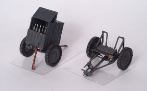 ZVEZDA (1/35) Deutscher 120-mm-Mörser 42 mit Anhänger und Besatzung