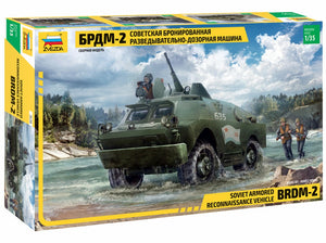 ZVEZDA (1/35) Soviet Armored Reconnaissance Vehicle BDRM-2