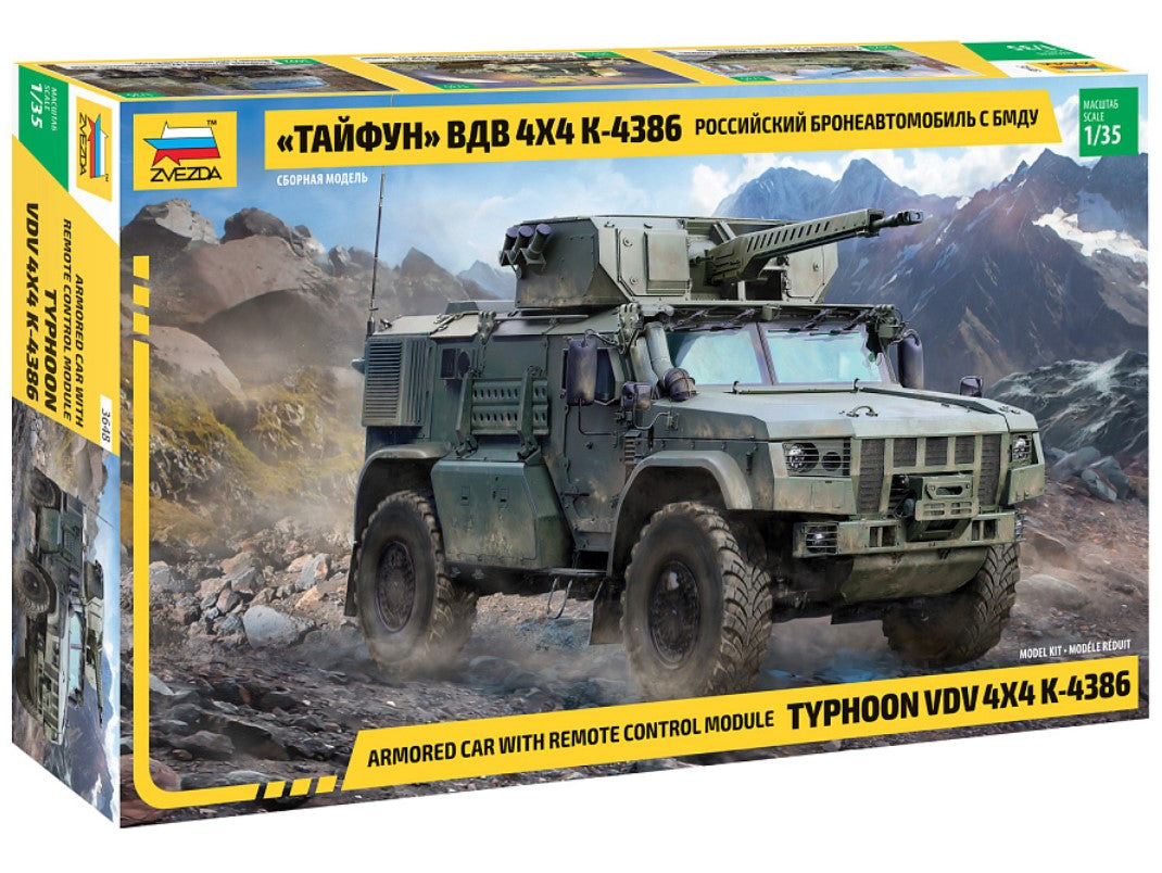 ZVEZDA (1/35) Typhoon VDV 4X4 K-4386