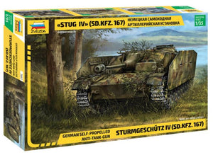 ZVEZDA (1/35) German Self-Propelled Anti-Tank-Gun Sturmgeschütz IV (Sd.Kfz.167)