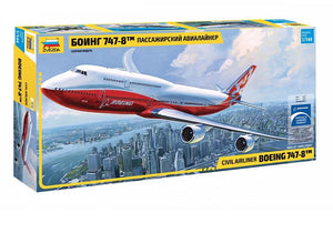 ZVEZDA (1/144) Civil Airliner Boeing 747-8