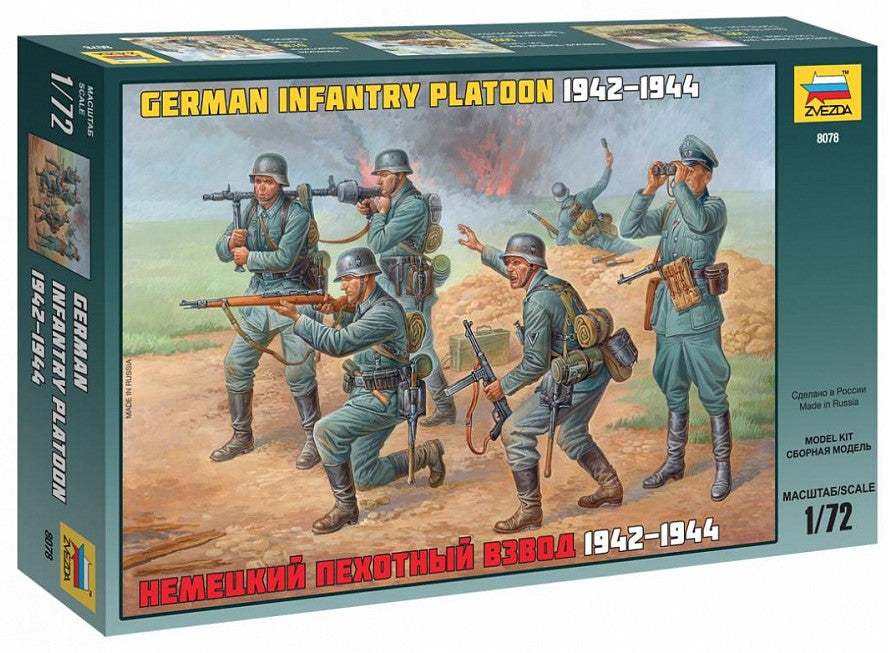 ZVEZDA (1/72) German Infantry WWII