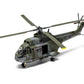 Foto delantera con decoración 1 de la maqueta del helicóptero militar Westland Puma HC.1 en escala 1:72 de Airfix referencia A03021V