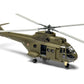 Foto delantera con decoración 2 de la maqueta del helicóptero militar Westland Puma HC.1 en escala 1:72 de Airfix referencia A03021V