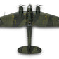 Foto aérea con decoración 2 de la maqueta del bombardero alemán He111 H-6 en escala 1:72 de Airfix referencia A07007C