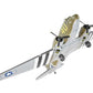 Foto inferior oblicua de la maqueta del avión de carga C-47 Skytrain en escala 1:72 de Airfin referencia A08014