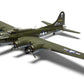 Foto lateral izquierda de la maqueta del bombardero en versión norteamericana B-17G en escala 1:72 de Airfix referencia A08018A