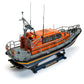 Vista lateral izquierda de la maqueta de la lancha de salvamento RNLI Shannon en escala 1:72 de Airfix referencia A55015