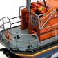 Detalle de la popa de la maqueta de la lancha de salvamento RNLI Shannon en escala 1:72 de Airfix referencia A55015