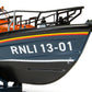 Detalle de la proa de la maqueta de la lancha de salvamento RNLI Shannon en escala 1:72 de Airfix referencia A55015