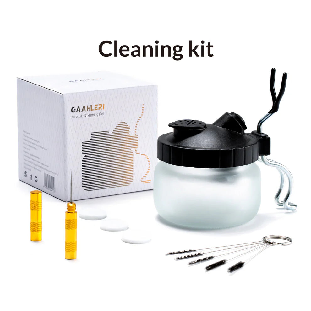 Set de limpieza para aerográfos de Gaahleri